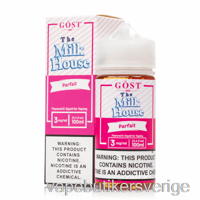 Vape Sverige Parfait - Mjölkhuset - Gost Vapor - 100ml 0mg